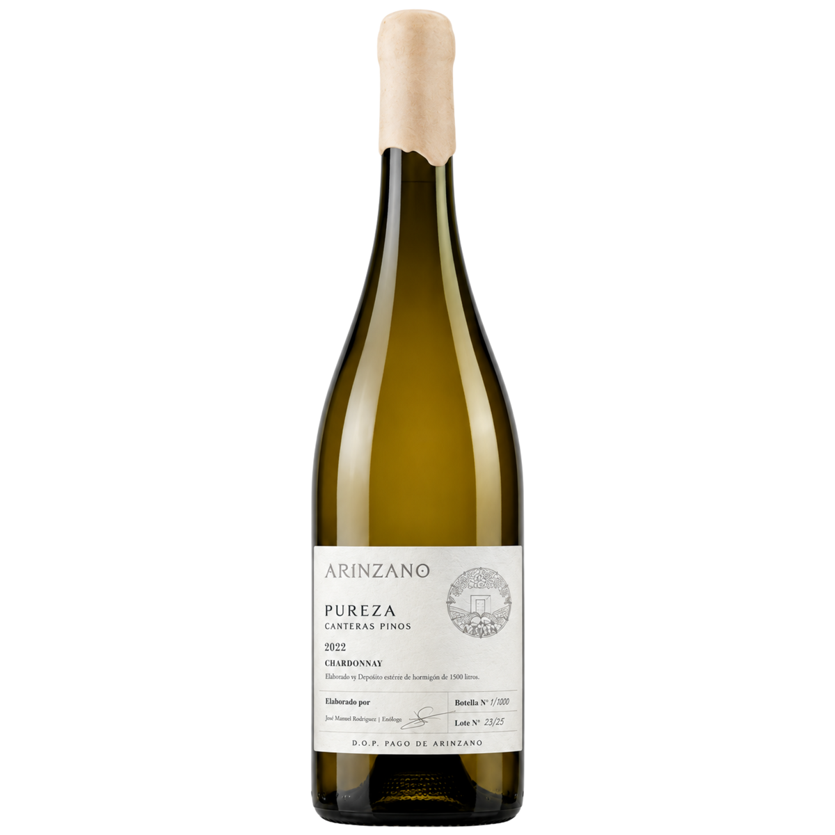 Arínzano Pureza Canteras Pinos Chardonnay